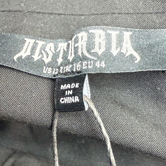 Disturbia Renita Embroidered Belted Blazer - Picture 9 of 11